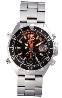 Chris Benz Depthmeter Analog CB-A-BLACK-MB Screwed-in crown