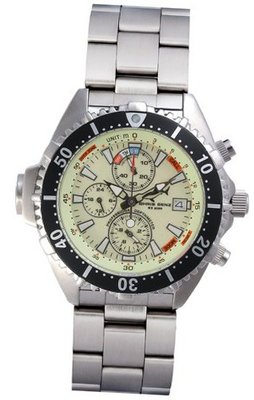 Chris Benz Depthmeter Chronograph CB-C-NEON-MB Depth Gauge