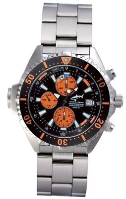 Chris Benz Depthmeter Chronograph CB-C-ORANGE-MB Depth Gauge