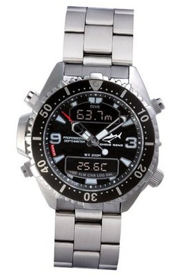 Chris Benz Depthmeter Digital CB-D-BLACK-MB Diving Computer
