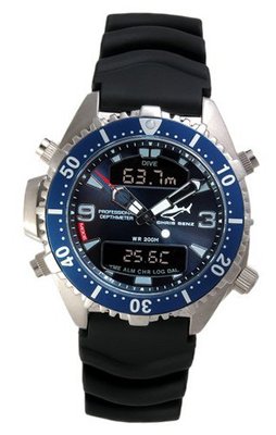 Chris Benz Depthmeter Digital CB-D-BLUE-KB Diving Computer