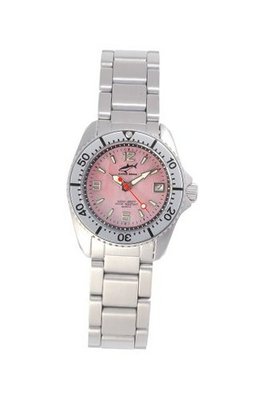 Chris Benz One Lady Pink - Silver MB Wrist for Her Diving