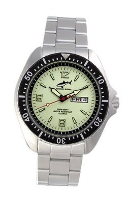 Chris Benz One Man 200m Neon - Black MB Wrist for Him Diving