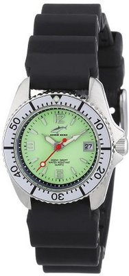 Chris Benz Quartz CBL.N.KB.SI with Rubber Strap