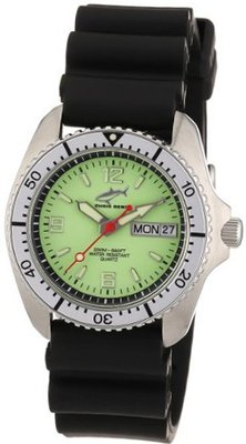 Chris Benz Quartz CBM.N.KB.SI with Rubber Strap