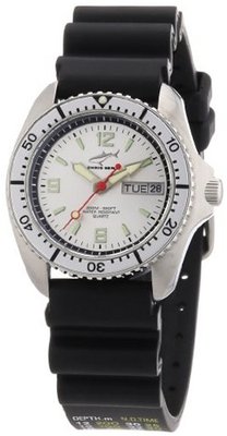 Chris Benz Quartz CBM.SI.KB.SI with Rubber Strap