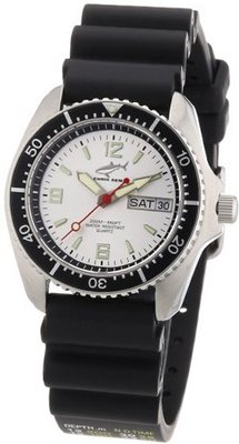 Chris Benz Quartz CBM.SI.KB.SW with Rubber Strap