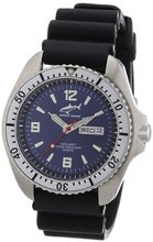 Chris Benz Quartz CBO.B.KB.SI with Rubber Strap