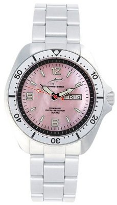 Chris Benz Quartz CBO.R.MB.SI with Metal Strap