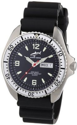 Chris Benz Quartz CBO.SI.KB.SI with Rubber Strap