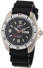 Chris Benz Quartz CBO.S.KB.SI with Rubber Strap