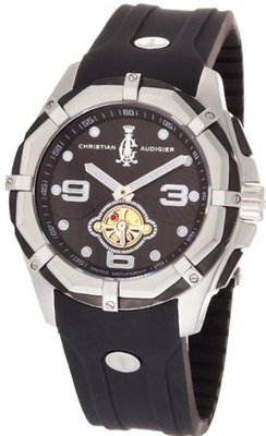 Christian Audigier Christian Audigier LE-SILVER Limited Edition Black Dial