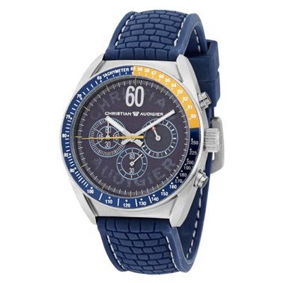 Christian Audigier ETE 123 Garage Parts Grip Chrono Stainless Steel