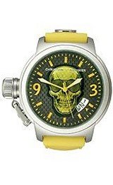 Christian Audigier Eternity Collection Temptation-Yellow Black Dial Unisex #ETE-129