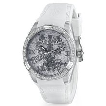 Christian Audigier INT-312 White Dial