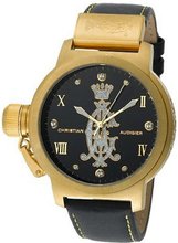 Christian Audigier Unisex ETE-101 Eternity Pure Ion-Plating Gold