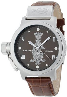 Christian Audigier Unisex ETE-118 Eternity Meridiem Skin, Stainless Steel