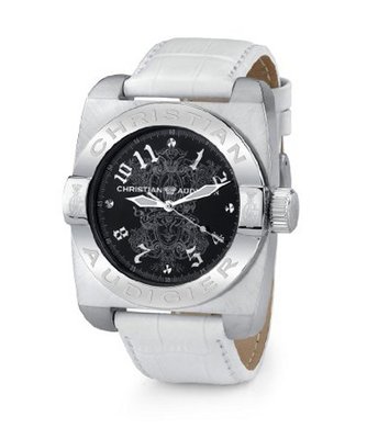 Christian Audigier Unisex FOR-206 Fortress Bird Cage Stainless Steel