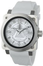 Christian Audigier Unisex FOR-216 Fortress Silver Dollar Stainless Steel