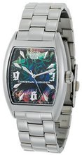 Christian Audigier Unisex INT-308 Intensity Sky Garden Stainless Steel