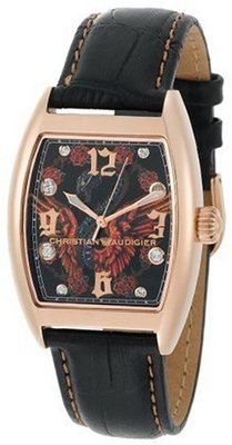Christian Audigier Unisex INT-310 Intensity Bird Cage, Rose Ion-Plating Rose Gold