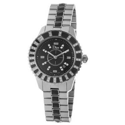 Christian Dior CD113115M001 Christal Black Dial Diamond
