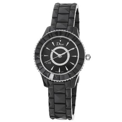Christian Dior CD1231E0C002 Black VIII Black Diamond Dial Ceramic
