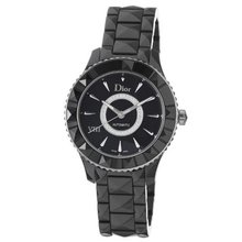 Christian Dior CD1245E0C002 Black VIII Black Diamond Dial Automatic