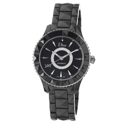 Christian Dior CD1245E0C002 Black VIII Black Diamond Dial Automatic