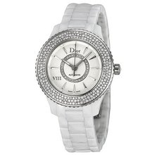 Christian Dior VIII Automatic Diamond White Ceramic Ladies CD1235E5C001