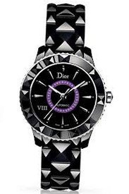 Christian Dior VIII Black Dial Black Ceramic Ladies CD1245E7C001