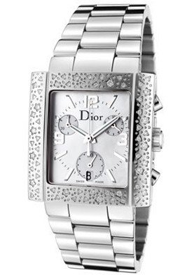 Riva Chronograph White Diamond Stainless Steel