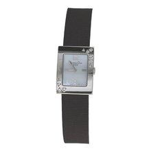 uChristian Dior Dior Christian Malice D78-1091-BCIN Stainless Steel Case Black Band Quartz 