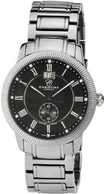 Christina Design London Analogue 507SBL with Stainless Steel Diamond Bracelet