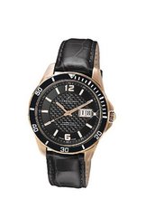 Christina Design London Analogue 515RBLBL with Stainless Steel Diamond Strap
