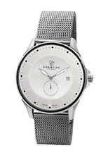 Christina Design London Classic Quartz with Silver Dial Analogue Display and Grey Bracelet 518SS-MESH