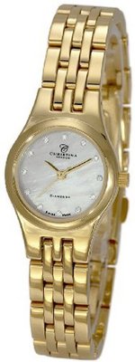 Christina Design London Gold Pvd Ladies 12 Diamond Bracelet