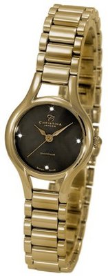 Christina Design London Gold Pvd Ladies 4 Diamond Bracelet