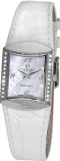 Christina Design London Ladies 32 Diamond Stainless Steel 126SWW With Leather Strap