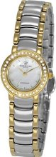 Christina Design London Ladies Analogue 115-2BW with Two Tone Diamond Bracelet