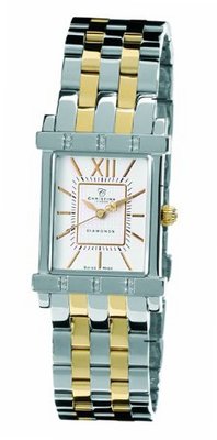 Christina Design London Ladies Analogue 143BW with Two Tone Diamond Bracelet