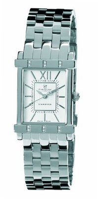 Christina Design London Ladies Analogue 143SW with Stainless Steel Diamond Bracelet