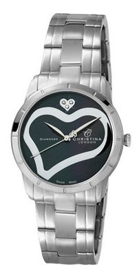 Christina Design London Ladies Analogue 147SBL with Stainless Steel Diamond Bracelet