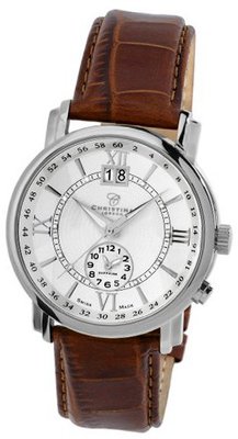 Christina Design London Stainless Steel Gents 10 Diamond Strap