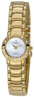 Christina London 115GW Ladies Romance Diamond Gold