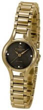 Christina London 129-1GW Ladies Elegance Black Dial