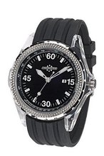 Chronostar Sportwear 3H with Black Dial and Black Strap