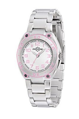 Chronostar Young 32mm 3H White Dial with Steel Bracelet