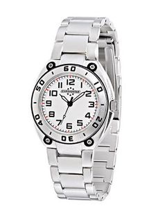 Chronostar Young 3H 32mm White Dial with Steel Bracelet