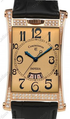 Chronoswiss Lady Line Imperia with Diamonds in Redgold